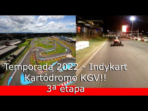 IndyKart/2022 - Etapa 3 - Kartódromo Granja Viana (KGV) em São Paulo/SP - Classificação e Corrida