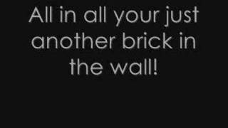 KoRn-Another brick in the wall (pt. 1,2,3) lyrics
