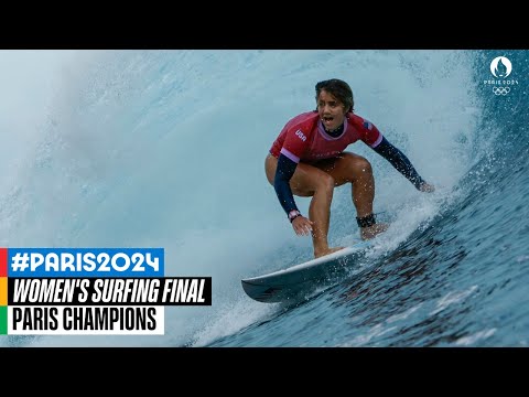 Women's Surfing Final 🏄‍♀️ | Paris Champions