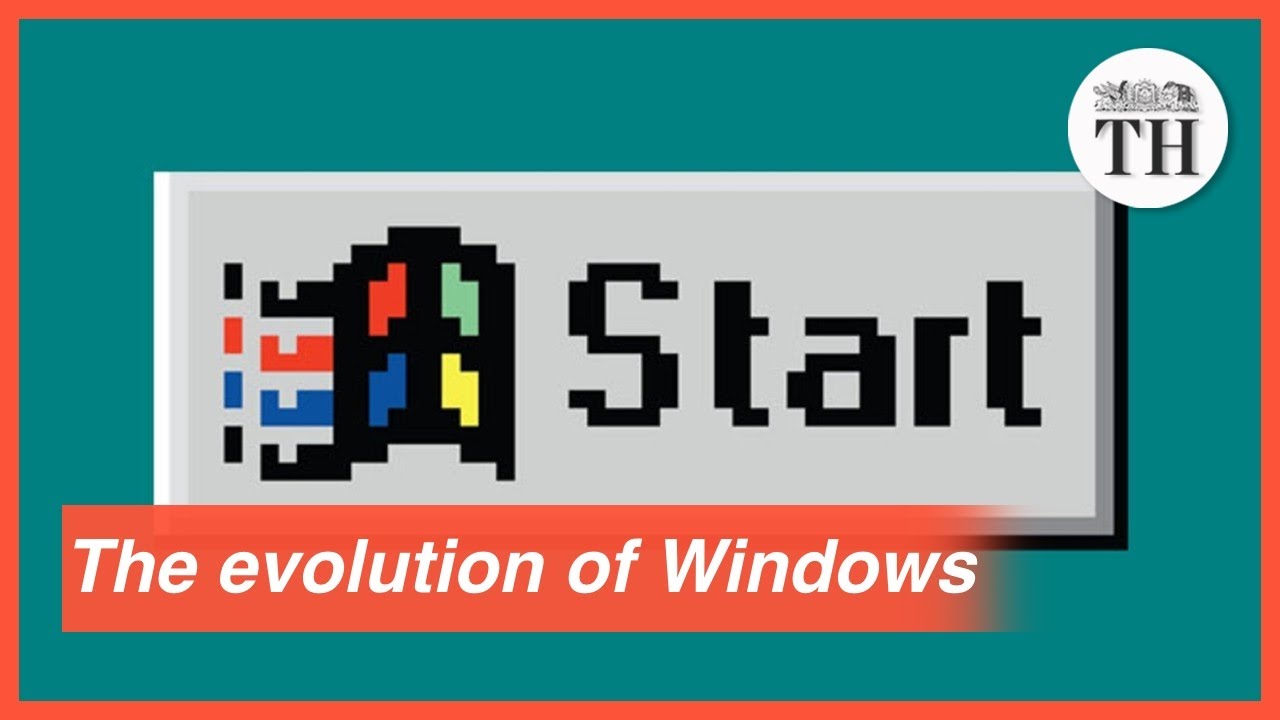 The evolution of Microsoft Windows over the years