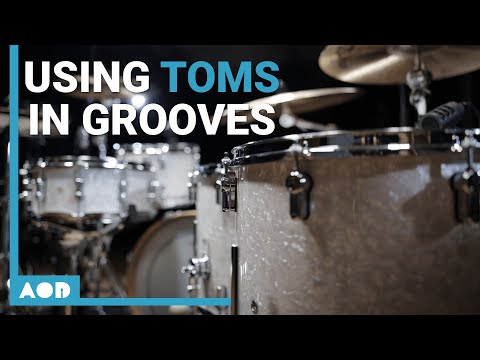 3 Ways To Create Grooves With Toms | Drum Lesson with Andi Polke
