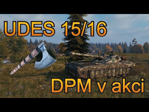 World of Tanks - UDES 15/16 - DPM v akci