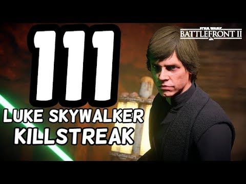 Battlefront-2 113 Luke Skywalker  Killstreak/Gameplay (On Naboo)