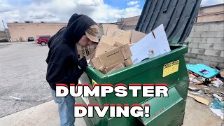Dumpster Diving An Old Route! We Saved A Ton From The Landfill!