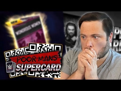 I FOUND QR CODES!! Risking it all on Packs! | Poor Man's WWE SuperCard #3
