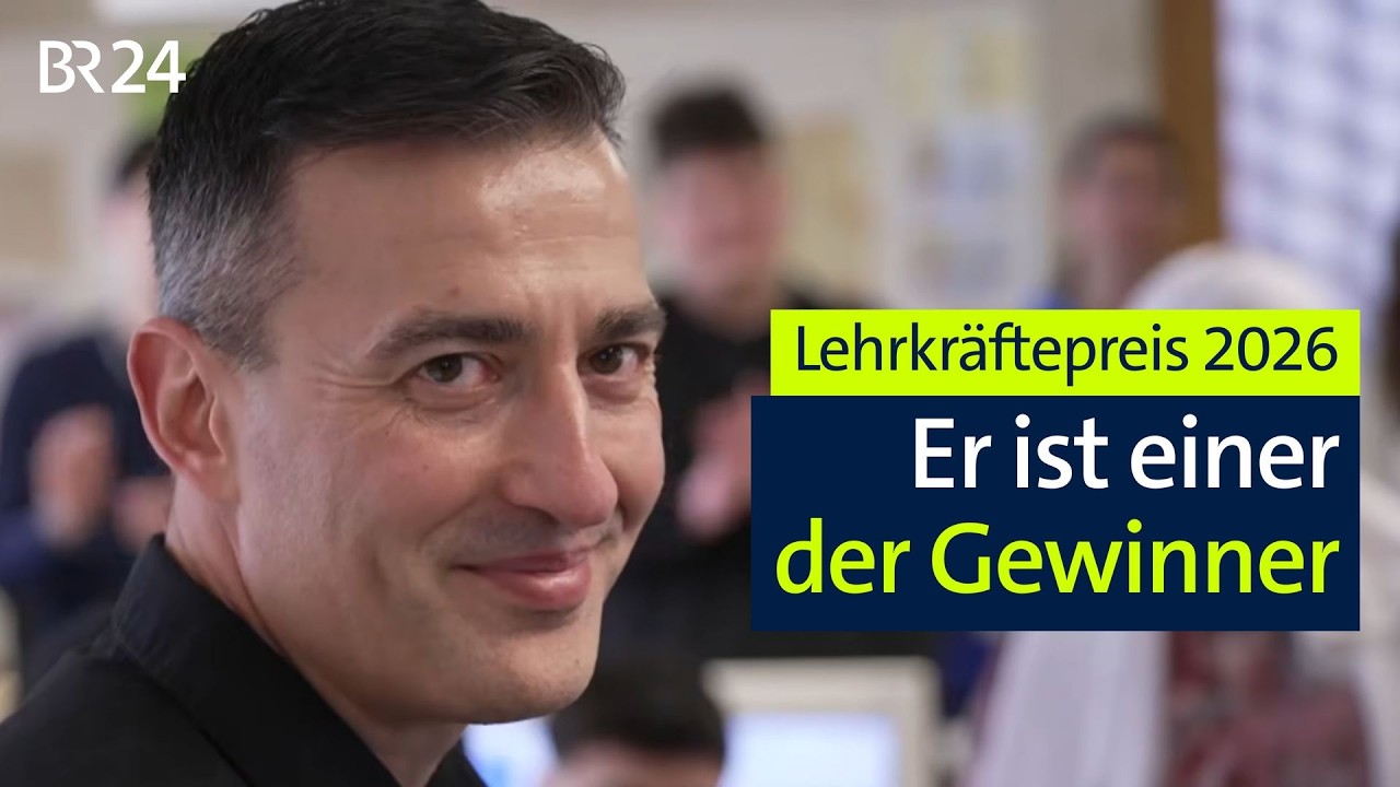 Preisverleihung: Deutscher Lehrkräftepreis geht nach Franken I BR24