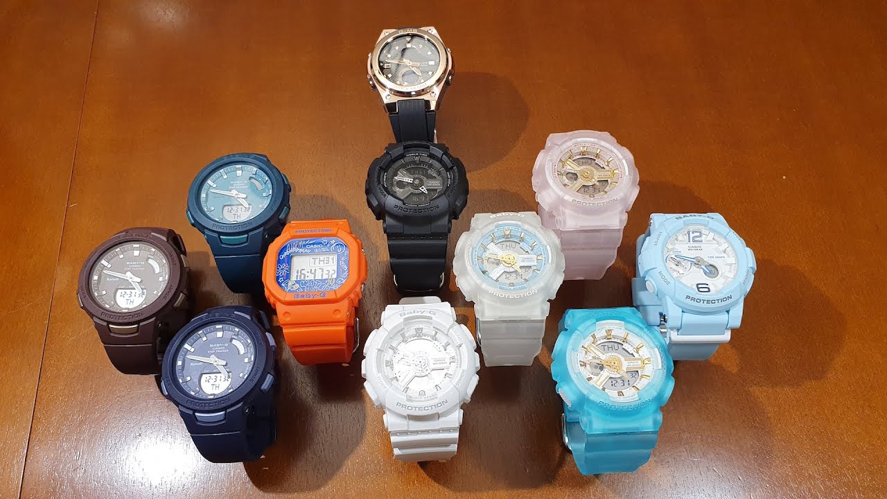 Prezentacja zegarków dla kobiet Baby-G Casio - porównanie damskich zegarków TOP