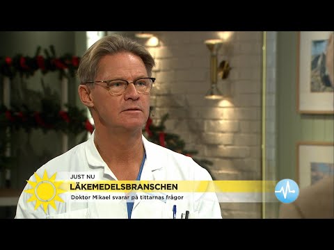 Doktor Mikael: ”Min 90-åriga pappa hade biverkningar av sina mediciner” - Nyhetsmorgon (TV4)