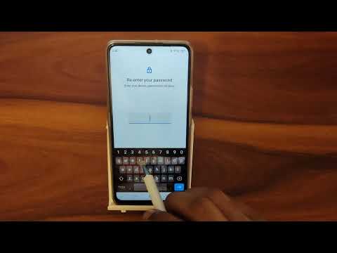 How to add fingerprint In Nokia XR20 , fingerprint Secret Setting