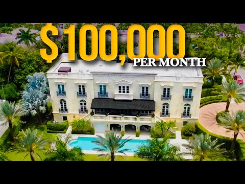 This Florida MANSION costs $100,000 PER MONTH!