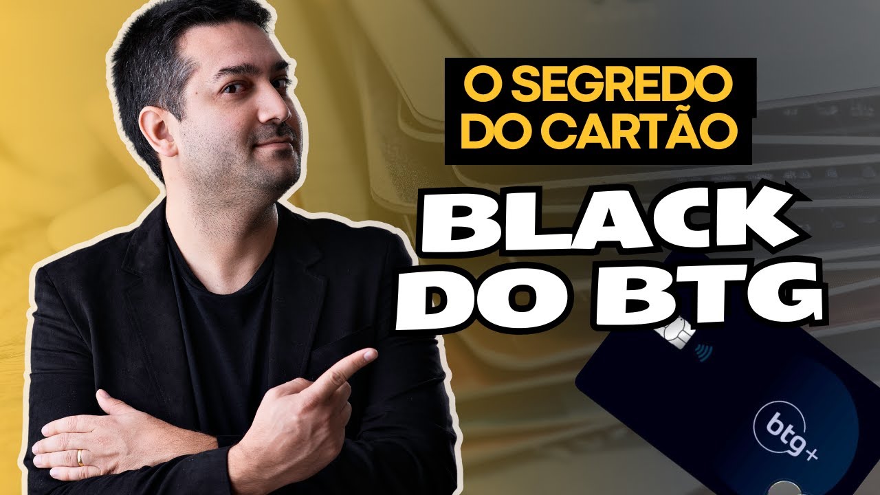 Analise do Cartão Black do BTG: Anuidade, Pegadinha e Se Vale a Pena! | #MilhasSemSegredo