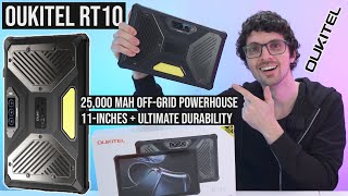 25,000mAh + 11-Inches + 5G + Ultimate Durability! - Oukitel RT10 Review & Test (Very Loud & Bright)