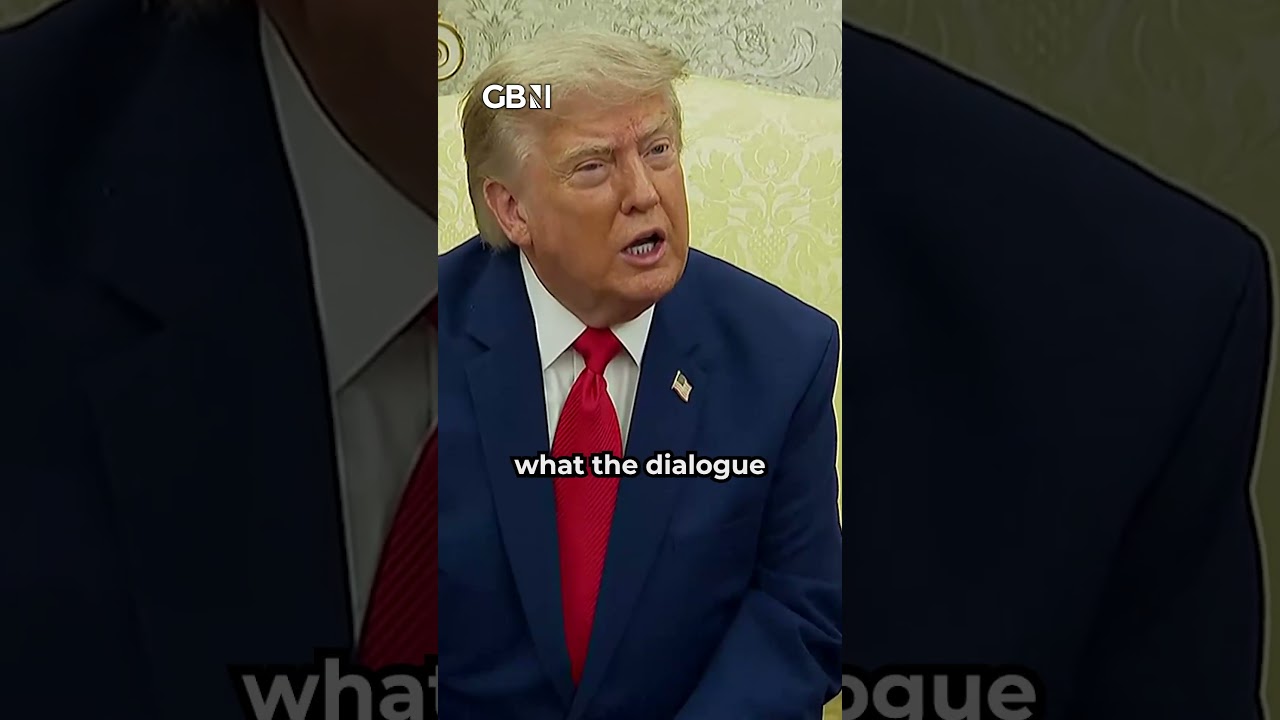 Video: Trump tells GB News reporter of behind-the-scenes Iran talks during conflict