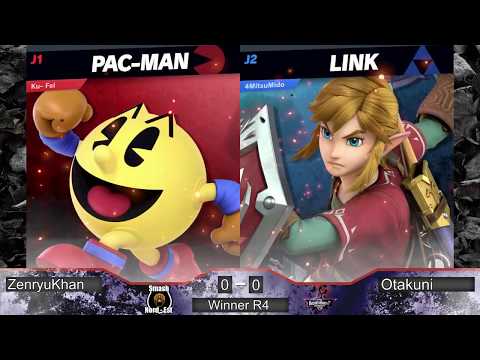TSUA #8 - ZenryuKhan (Pacman) Vs Otakuni (Link) - Winner Semi-Final - Smash Ultimate