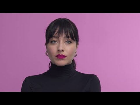 Thumbnail for Brunette Woman with Blue Eyes in Studio | Stock Footage - Videohive by brunette stoc