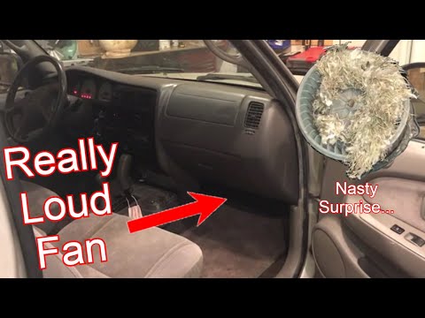 Blower Fan Making Loud Noise / Remove and Clean