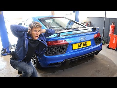 THE LOUDEST AUDI R8 EVER? MY NEW CRAZY EXHAUST!