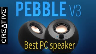Creative Pebble V3 Speaker || 16W Computer Speaker