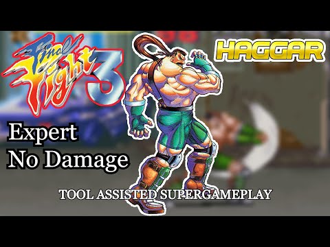 Final Fight 3 (ファイナルファイト タフ) - Haggar Expert No Damage TAS