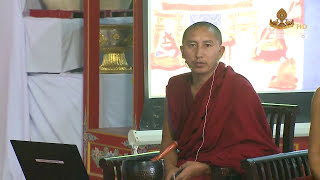 དགེ་བའི་བཤེས་གཉེན་བསྟེན་པའི་འཐད་པ་དང་། དབྱེ་བ་བཅས་ཀྱི་སྐོར།