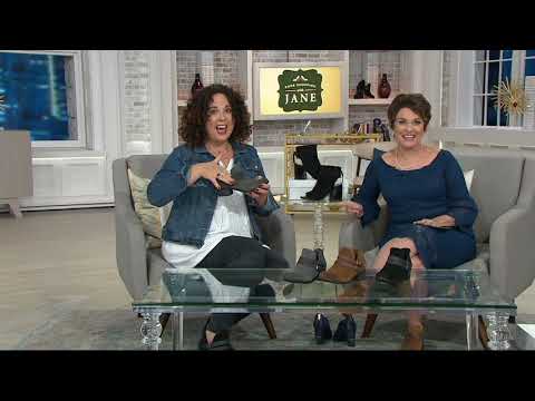 Earth Origins Suede Ankle Boots w/ Buckle Details - Destiny on QVC