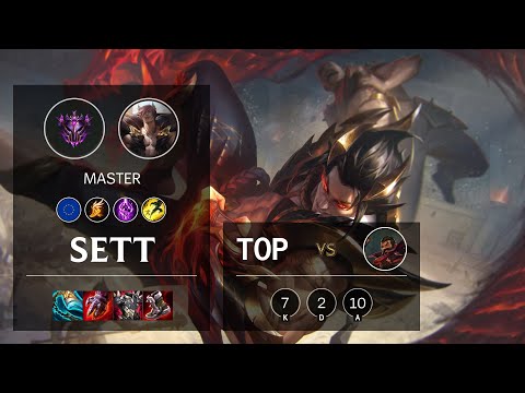 Sett Top vs Graves - EUW Master Patch 11.23