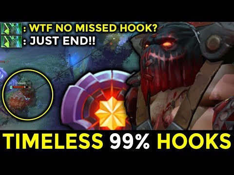 OMG 99% HOOK!!! MASTER TIMELESS EPIC ROAMING PUDGE YOU HAVE NEVER SEEN | GENIUS PUDGE