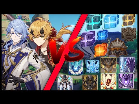 ThomaTo Coop Against All World Bosses In The Game - Genshin Impact