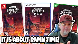 HOLY CRAP! A NEW 2D Castlevania & It Looks AMAZING! Belmont's Curse