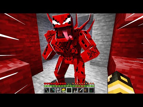 HO INCONTRATO CARNAGE NEL MIO MONDO DI MINECRAFT!!