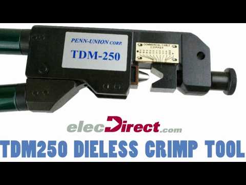 Dieless Compression Lug Crimp Tool