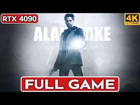 ALAN WAKE REMASTERED Gameplay Walkthrough FULL GAME [4K 60FPS PC RTX 4090] - No Commentary