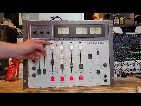 Vintage Analog Seck Producer Mixer Mixing Desk Saturator Mic Pre Eq Compressor image 9