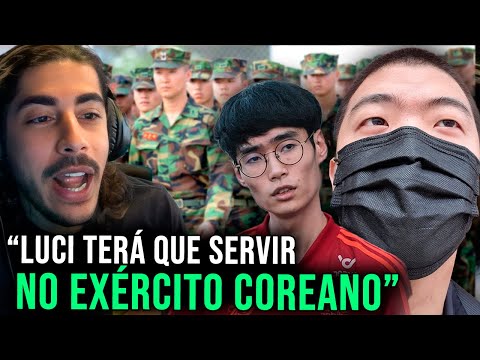 LUCI VAI PRA COREIA SERVIR O EXÉRCITO E SHRIMP FOI LIBERADO!