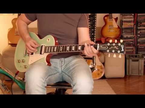 2014 Gibson 120th Anniversary Les Paul Classic - Seafoam Green | USA '57 Classic Zebra Humbucker Pickups Push/Pull Coil Split Active Boost | CoA OHSC image 21