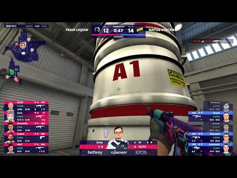 GRIM DESTROYS NAVI ON BOMBSITE A ON NUKE \ BLAST Premier Global Final 2020 \ TEAM LIQUID vs NAVI