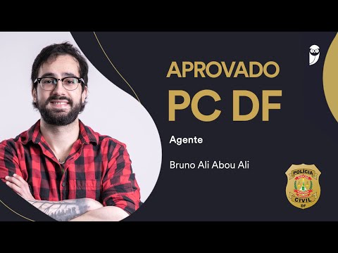 Interview with Bruno Ali, approved for PCDF Agent in 42nd place