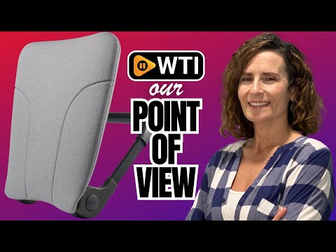 READY ROCKER Deluxe Slate | Adjustable Ergonomic Portable Rocker | Back Pain Relief & Relaxation | Black Rocker & Deluxe Cover | Back & Lumbar Support for Chair | Lightweight & Portable | 3.0 - WTI product video review