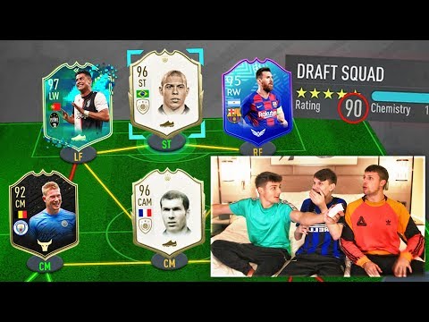 W2S vs BRO in 190 FUT DRAFT CHALLENGE!! (FIFA 20)