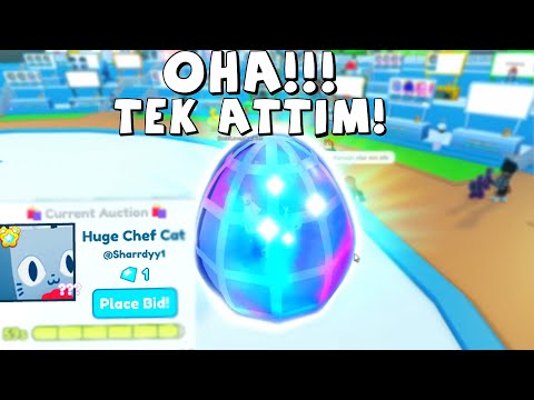 TİTANİC ÇIKTI MI? EGG 11 AÇTIM TEK ATTIM! VE 1 ELMASA CHEF CAT ! SHARRDY KRAL Pet Simulator X Roblox