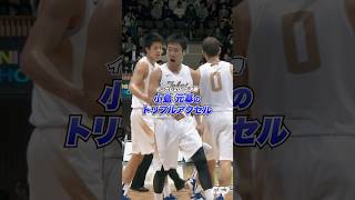 【激アツ名シーン】インカレバスケ2015 決勝 東海大学vs筑波大学「小島元基のトリプルアクセル」