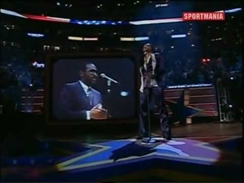 Marvin & Nona Gaye - National Anthem (Nba Allstar-Game 2004)