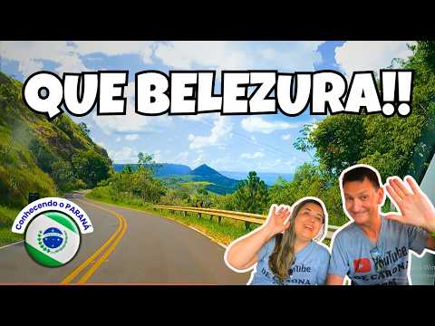 RIO BRANCO DO IVAI até ROSÁRIO DO IVAI PR, que belezura de estrada! Vale do ivái no Paraná