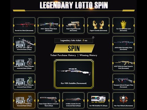 LEGENDARY VIP LOTTO Kar-98K-Satellite