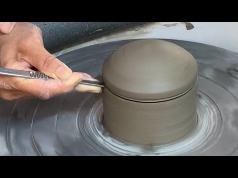 Throwing a ONE PIECE Lidded Jar #shorts