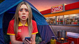 VIVÍ A ESCONDIDAS EN UN OXXO POR 24 HORAS !!