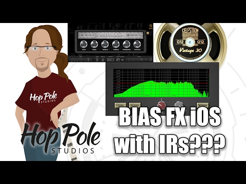 iPad Pro in serious Audio Production Part 15 - Impulse Responses for Guitar- Celestion V30 FREE IR