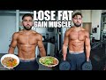 Full Day Of Eating and Training | How to Lose Fat and Gain Muscle