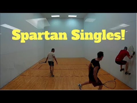 Racquetball Clips 18 -  Epic California Singles Game!