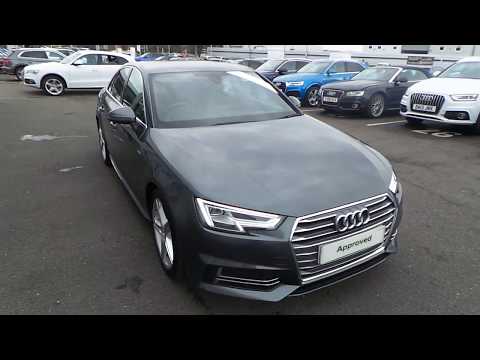 Audi A4 Saloon S line 2.0 TDI 150 PS S tronic for sale at Crewe Audi